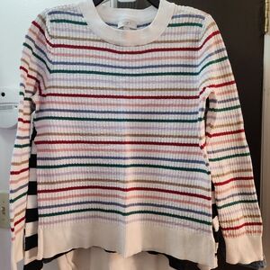 Colorful Striped Sweater